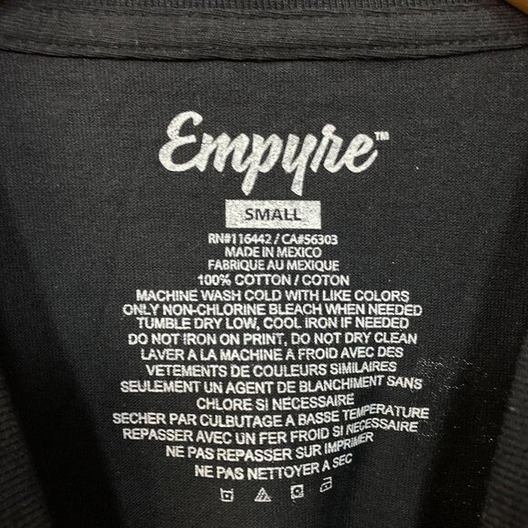 Empyre Whatever Forever Flower Graphic Design T-Shirt Small - Picture 5 of 5